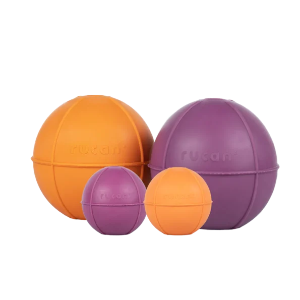 Pelotas rellenables para perros marca Rucan